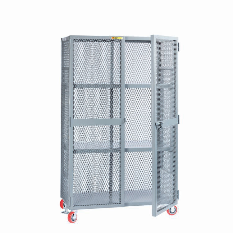 All-Welded Mobile Storage Lockers - Model SL2A30606PYFL