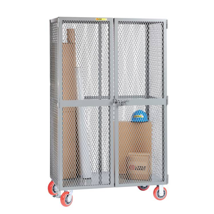 All-Welded Mobile Storage Lockers - Model SLN30486PYFL