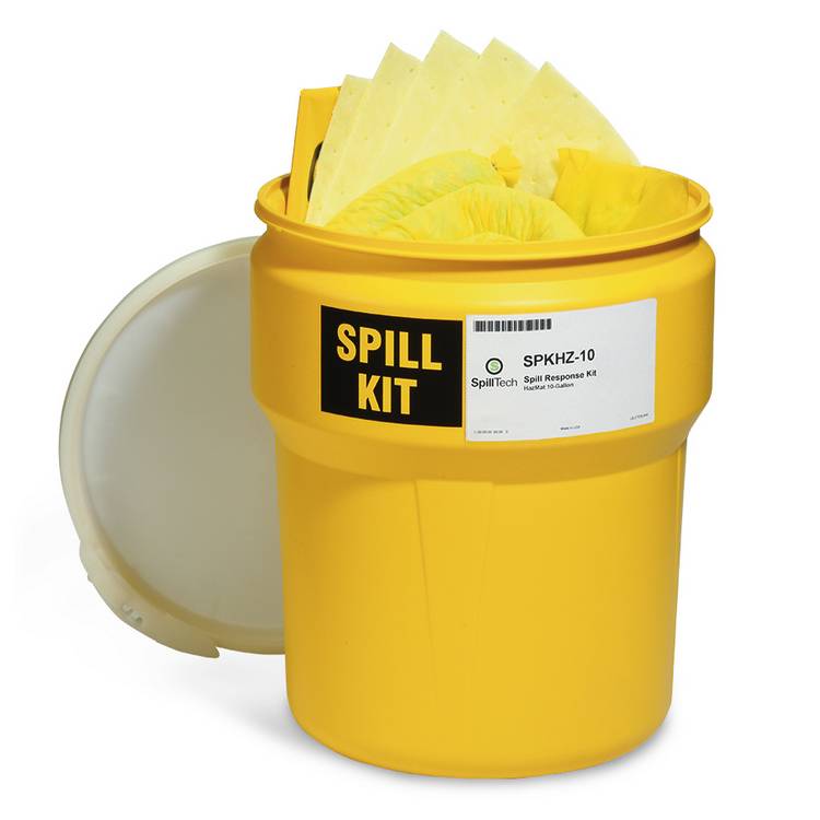 HazMat 10-Gallon Spill Kit, SPKHZ-10
