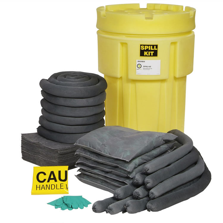 Universal 65-Gallon OverPack Salvage Drum Spill Kit, SPKU-65
