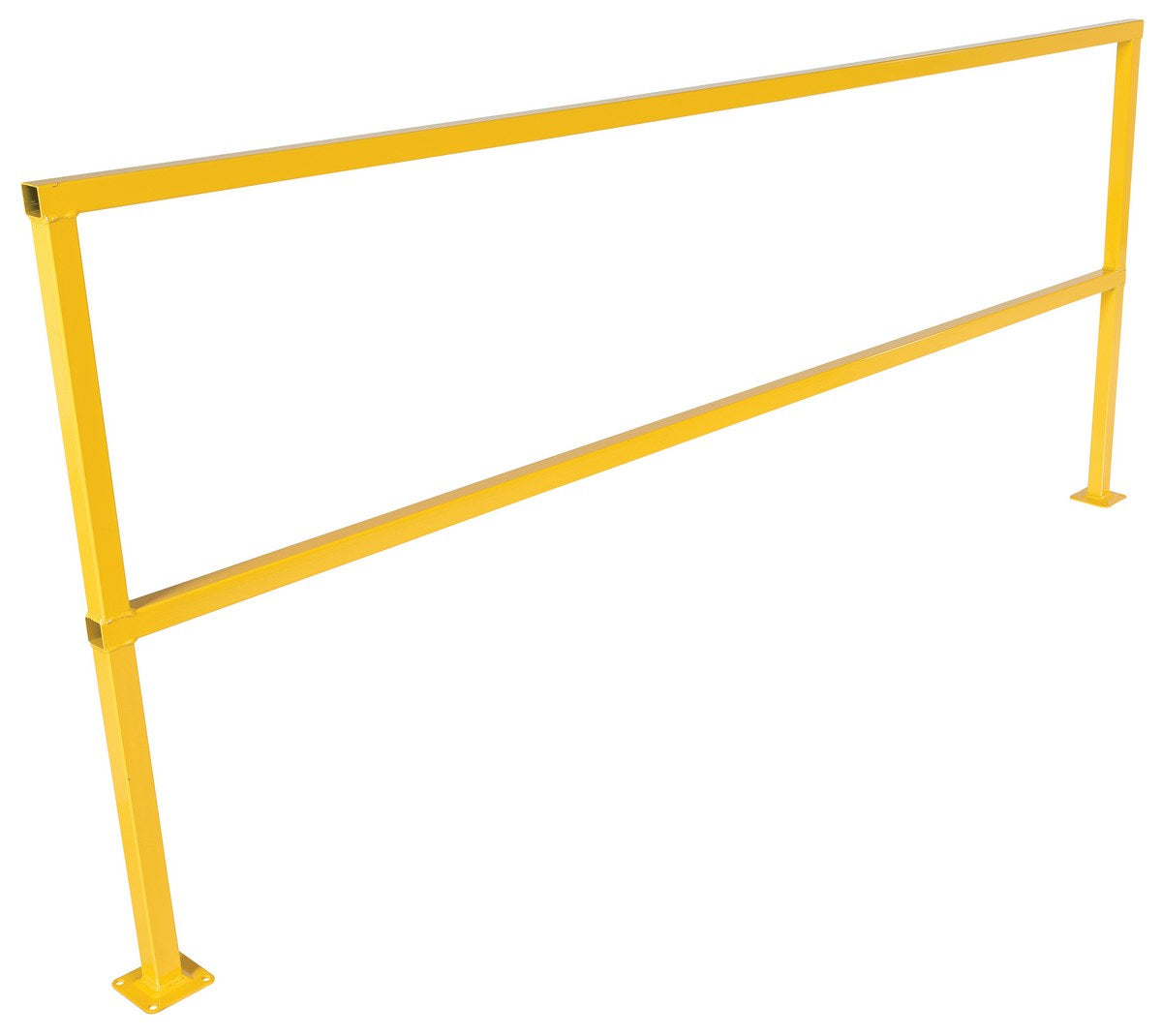 96" Steel Handrail w/ Hardware No Toeboard