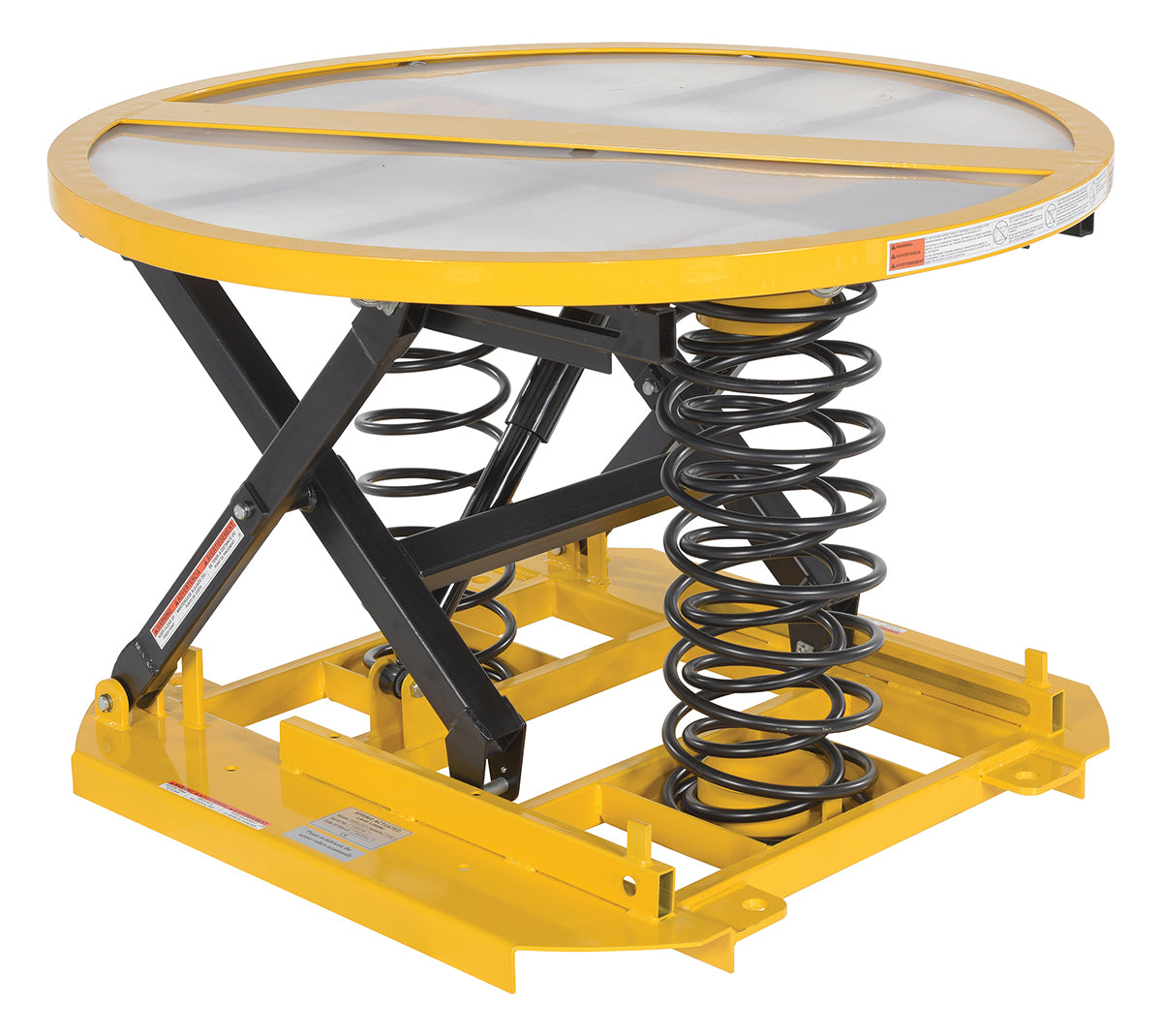 SPRING SCISSOR TABLE 4,500 LB CAP