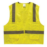 Thumbnail for TruForce™ Class 2 Surveyor's Safety Vest, Large, Lime, 1/Each