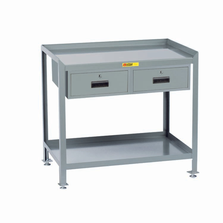 Stationary Steel Workstation - Model SW2448LL2DR