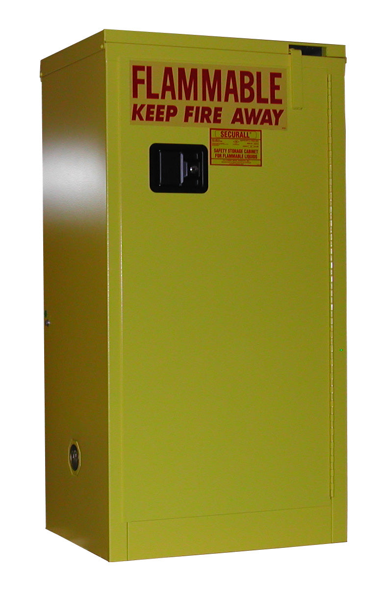 Securall 16-Gallon Manual-Close Cabinet