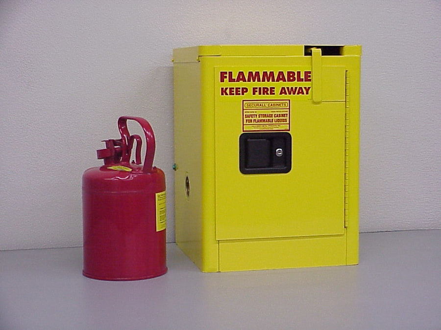 Securall 4-Gallon Manual-Close Cabinet