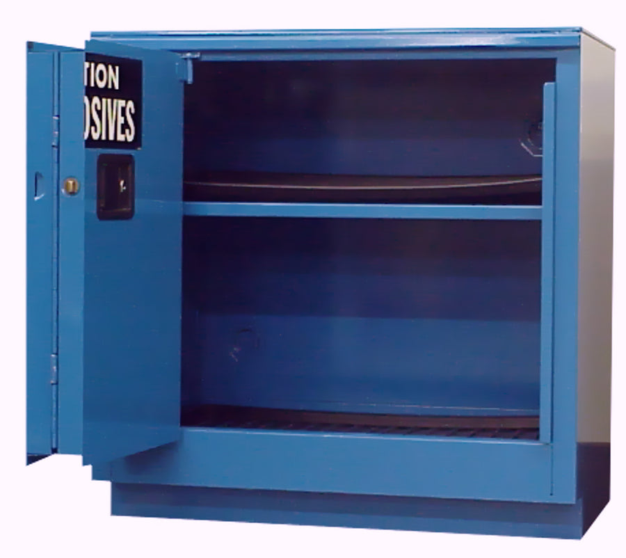Securall 45-Gallon Acid & Corrosive Sliding Door Cabinet
