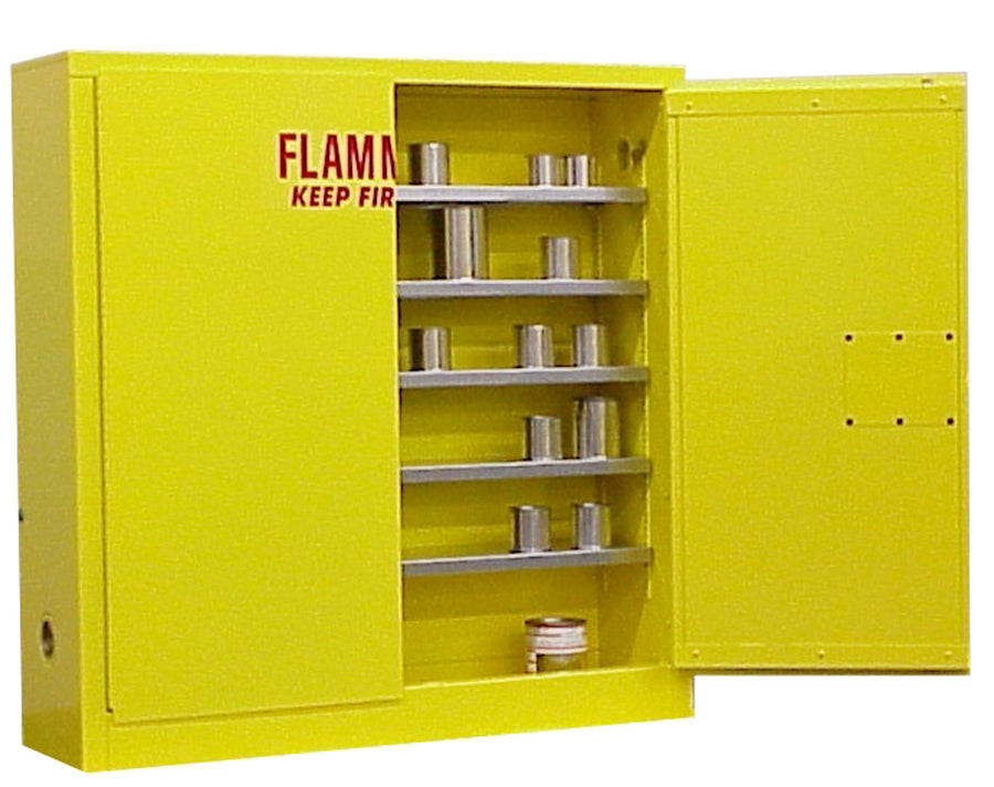 Securall 24-Gallon Manual-Close Wall Mount Cabinet