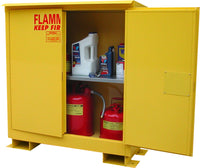 Thumbnail for Securall 90-Gallon Weatherproof Self-Closing Cabinet