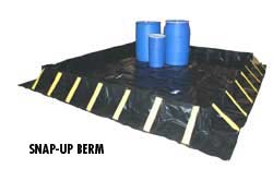 Snap-Up Containment Berm - 4' x 4' x 8"