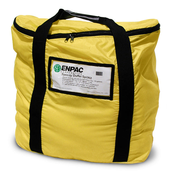 50 Gallon Wheeled Poly SpillPack Spill Kit, Aggressive, Yellow