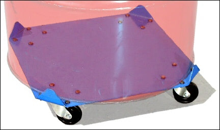 Square Drum Dolly, 55-Gallon