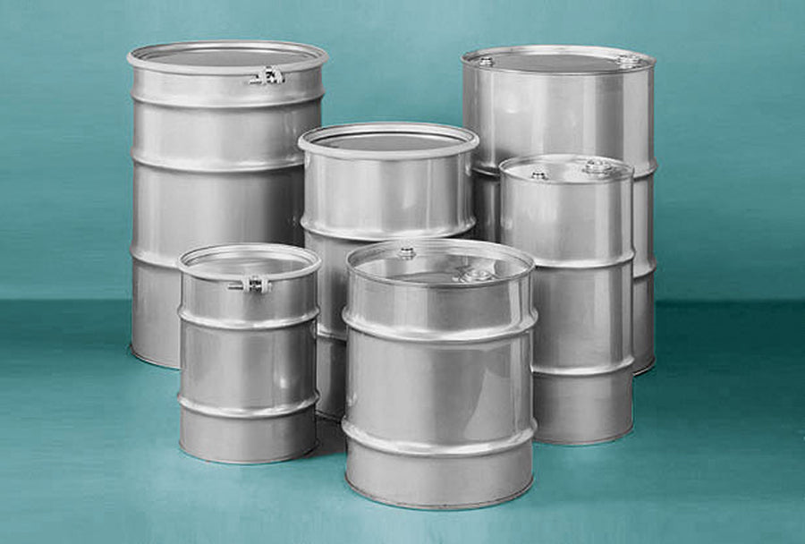 85 Gallon Stainless Drum - Open Head