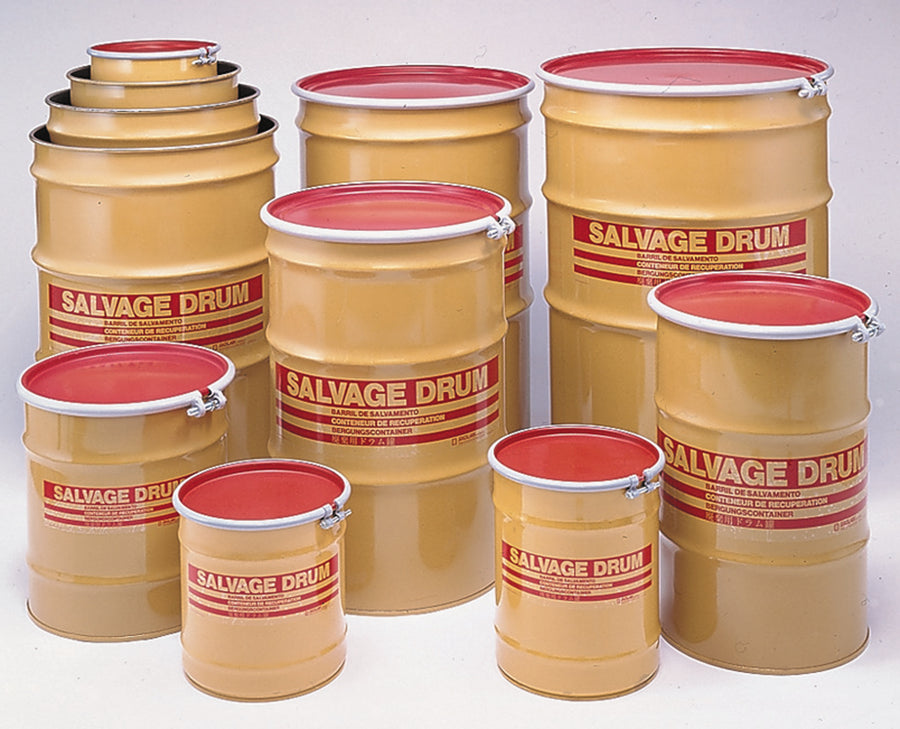 8 Gallon Steel Salvage Drum