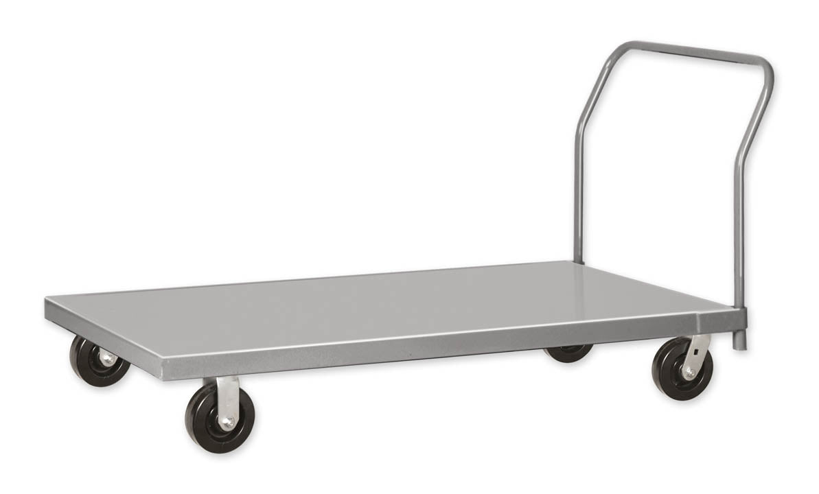 Pucel 28" x 96" Steel Platform Truck w/ 8" Phenolic Casters