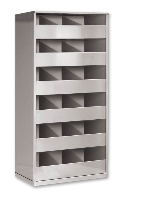 Pucel 36" x 21" x 74" Storage Bin Cabinet w/o Door