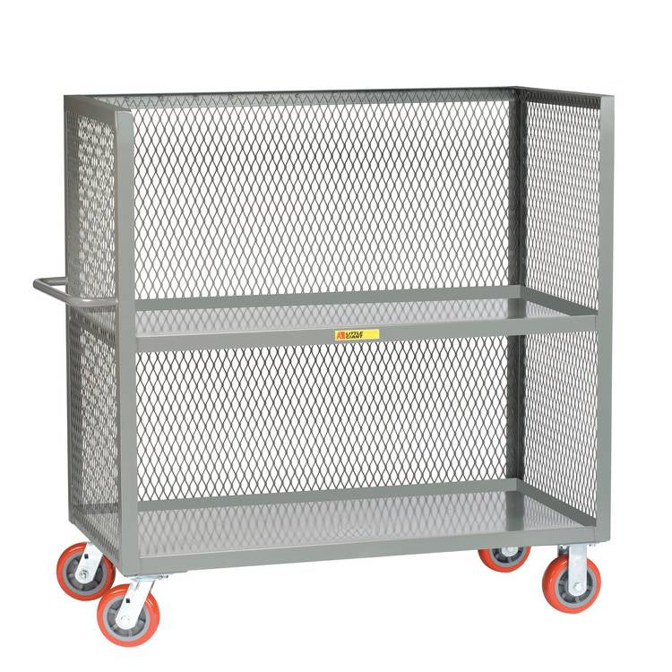 3-Sided Shelf Trucks - Mesh Sides - Model T2L24486PY