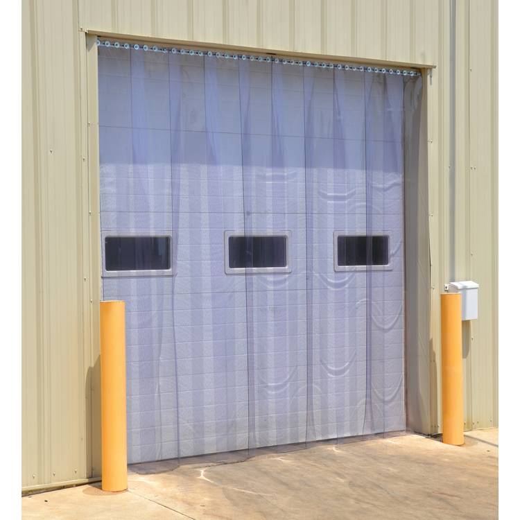 VINYL STRIP DOOR 0.08 IN FULL 84 X 108 - Model TG800FH84108