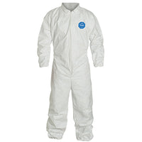 Thumbnail for DuPont™ Tyvek® 400 Coveralls w/ Elastic Wrists & Ankles, 2X-Large, White, 25/Case