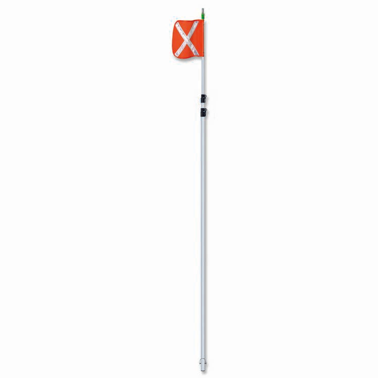 Telescoping Pole 21' White Rod - Model TPCWHP21XL-16-O