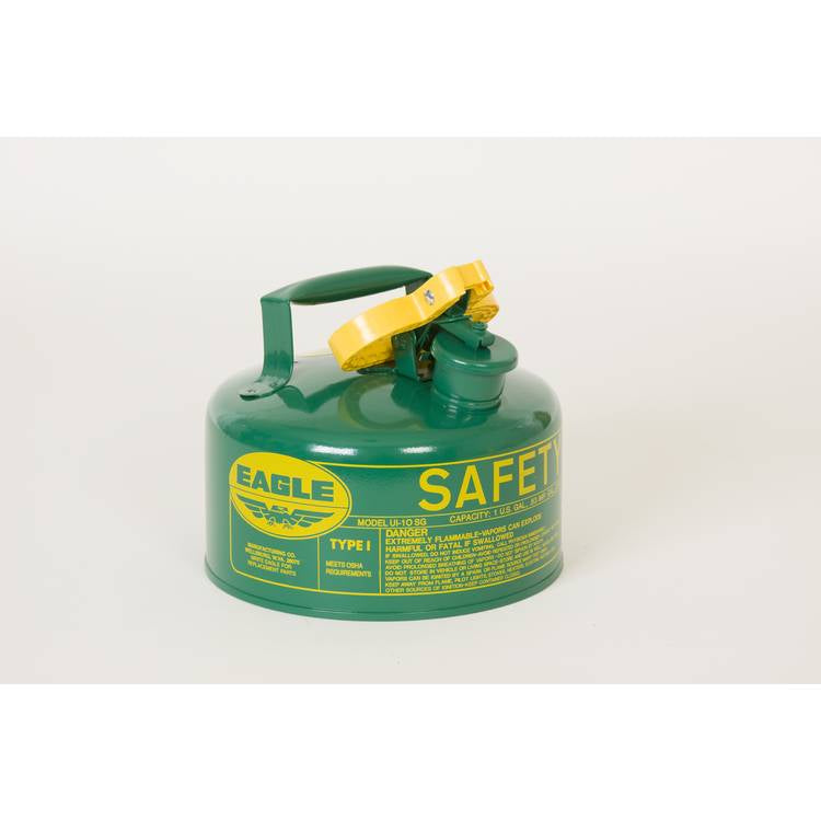 1 Gallon Green Type I Safety Can - Model UI-10-SG