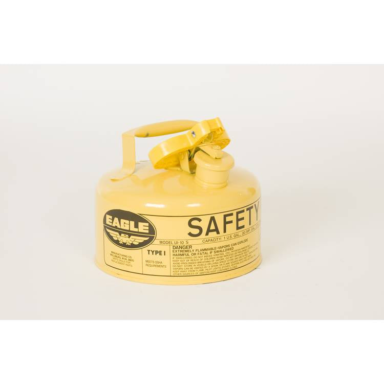 1 Gallon Yellow Type I Safety Can - Model UI-10-SY