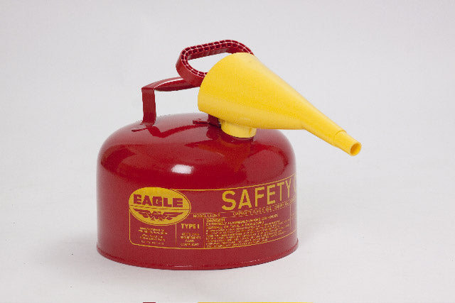Eagle 2.5 Gallon Type 1 Safety Can with Funnel