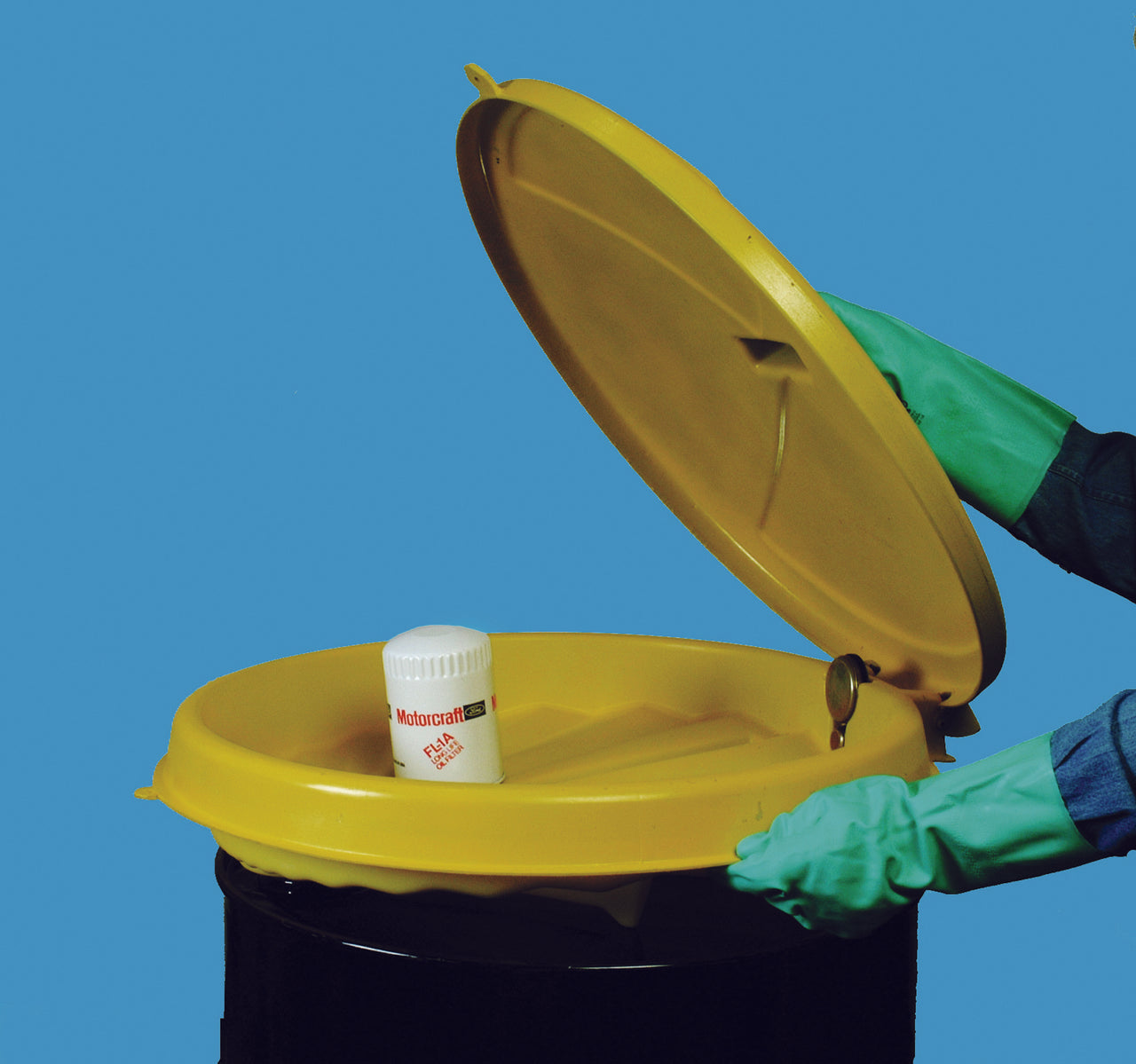 Universal Poly-Drum Funnel Cover