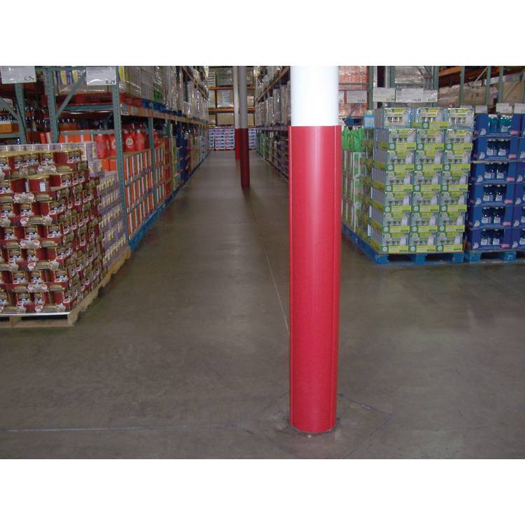 RED ROUND COLUMN WRAP 8 IN - Model VCW-RD-RND