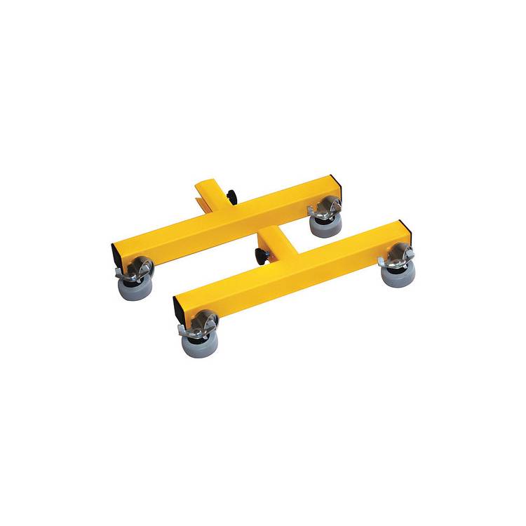 Add-on Locking Caster Feet, Yellow