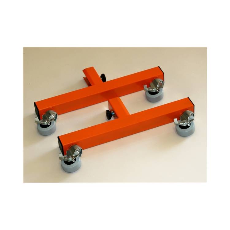 Add-on Locking Caster Feet, Orange