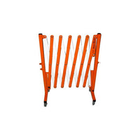 Thumbnail for Extended Height Versa-Guard, Orange/White with Casters