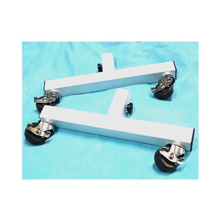 Add-on Locking Caster Feet, White