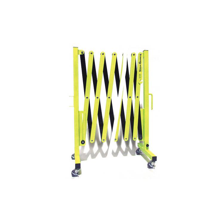 Versa-Guard, Fluor. Yellow/Black with Casters
