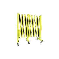 Thumbnail for Extended Width Versa-Guard, Fluor. Yellow/Black with Casters