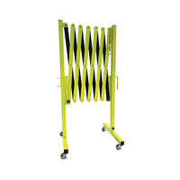 Thumbnail for Extended Height Versa-Guard, Fluor. Yellow/Black with Casters