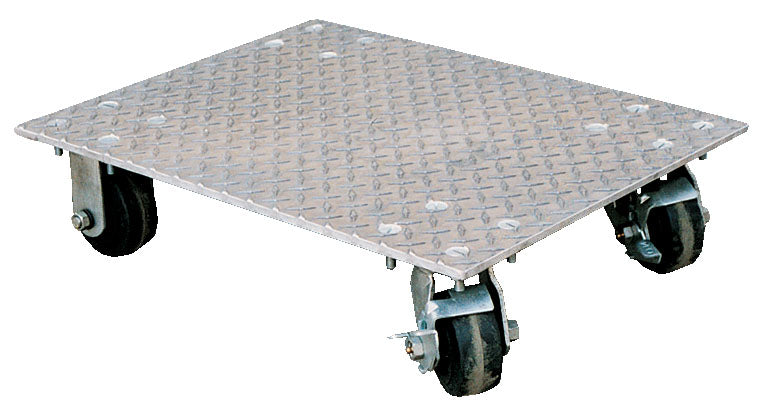 24" x 36" Aluminum Plate Dolly w/ Rubber Wheels