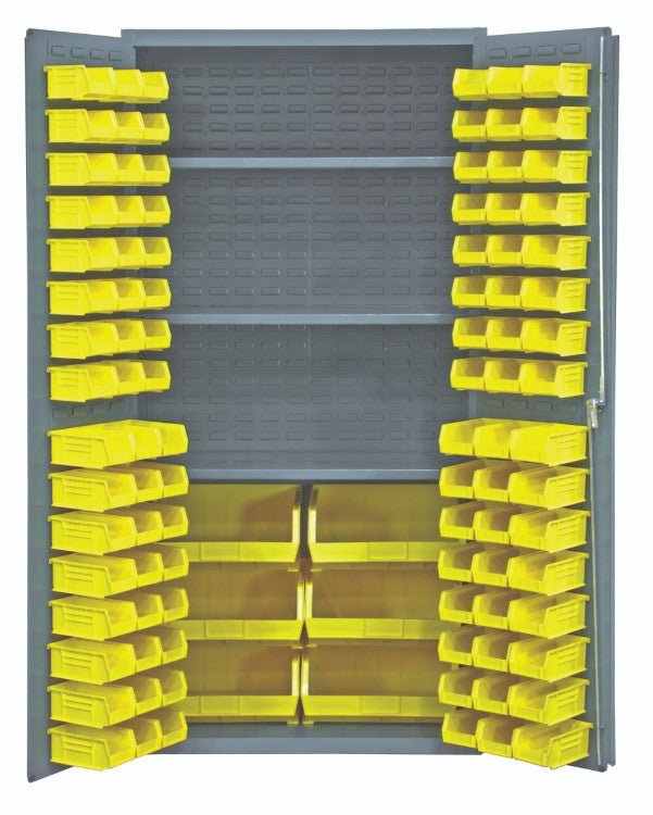 STORAGE CABINET-102 BINS 36 X 72