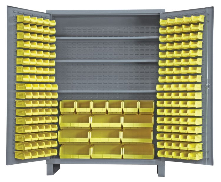 STORAGE CABINET-185 BINS 24 X 84
