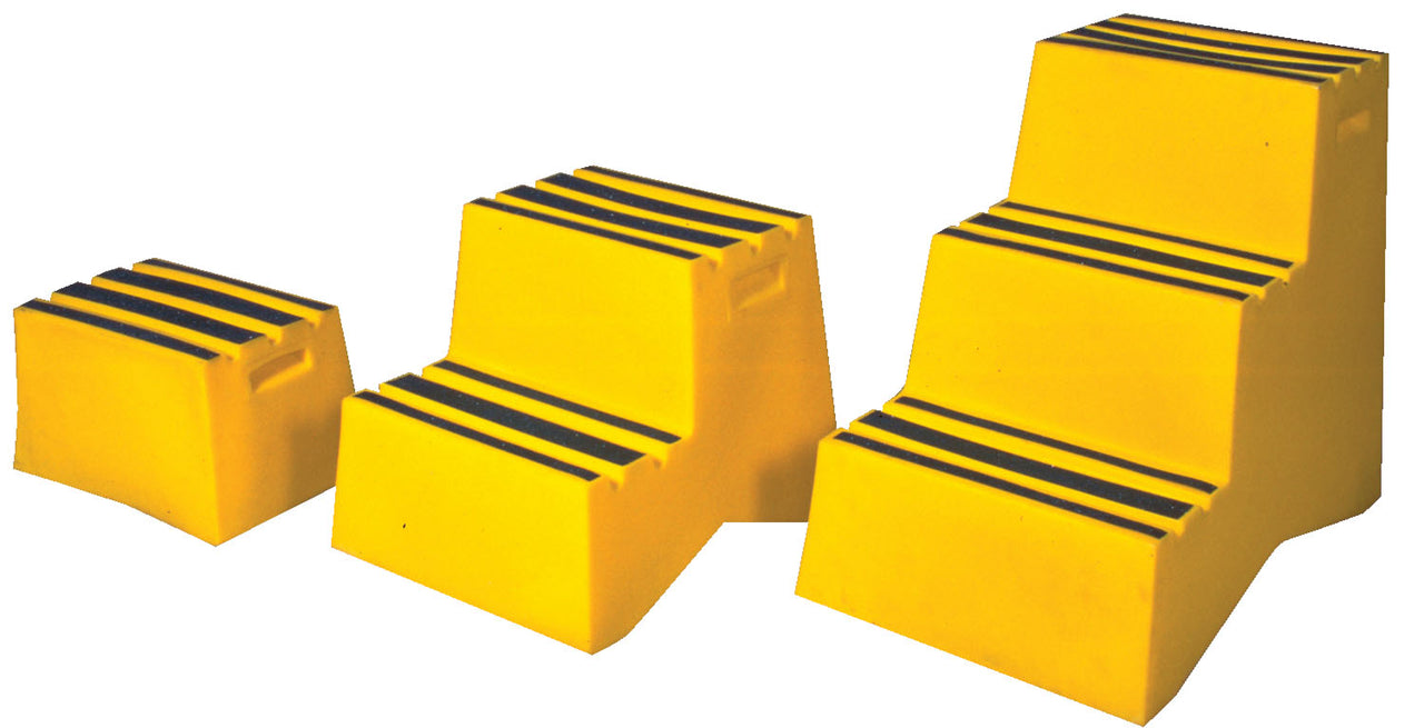 2 Step Yellow Heavy Duty Step Stand