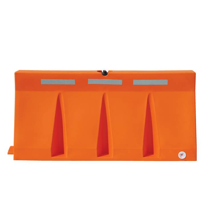 TRAFFIC BARRIERS 6 FT WIDE ORANGE STRIP - Model VTB-6-O