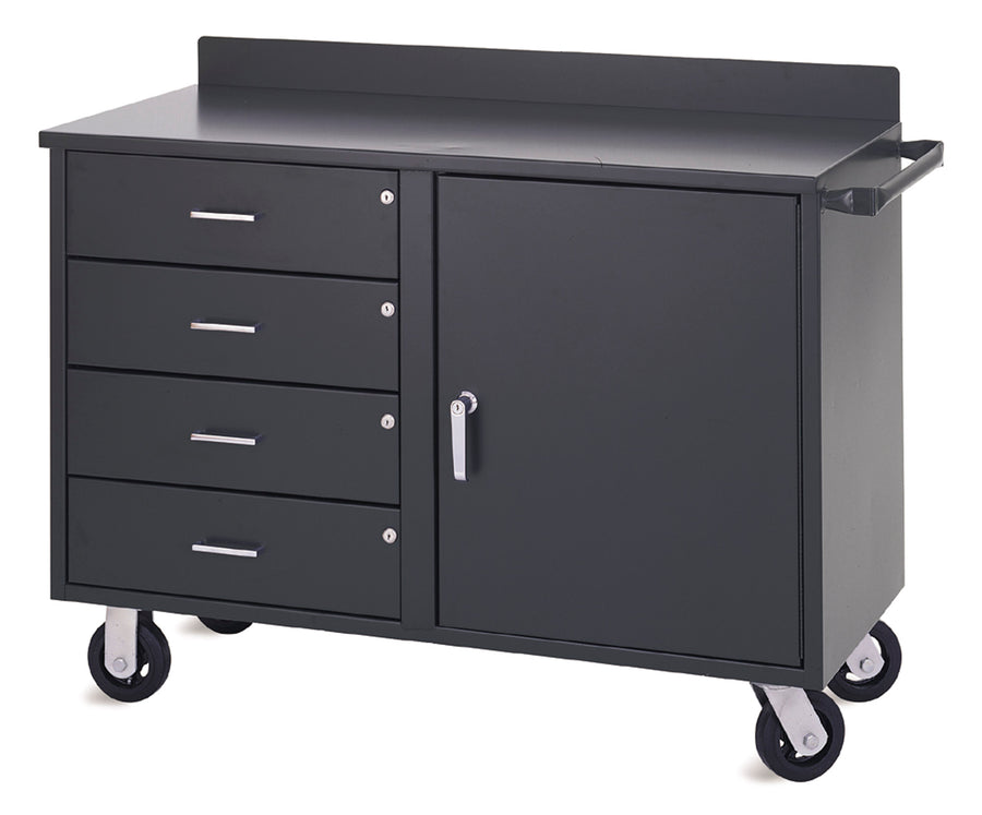 Vari-Tuff Dual Purpose Mobile Cabinet, 46" x 21" x 34"