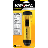 Thumbnail for Rayovac® Workhorse™ 2D LED Hanging Ring Flashlight, Yellow, 1/Each