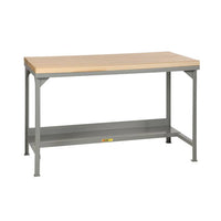 Thumbnail for Welded Workbench with Butcher Block Top - Model WSJ2304836