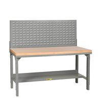 Thumbnail for Welded Workbench with Butcher Block Top - Model WSJ23048AHLP