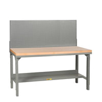 Thumbnail for Welded Workbench with Butcher Block Top - Model WSJ22448AHPB