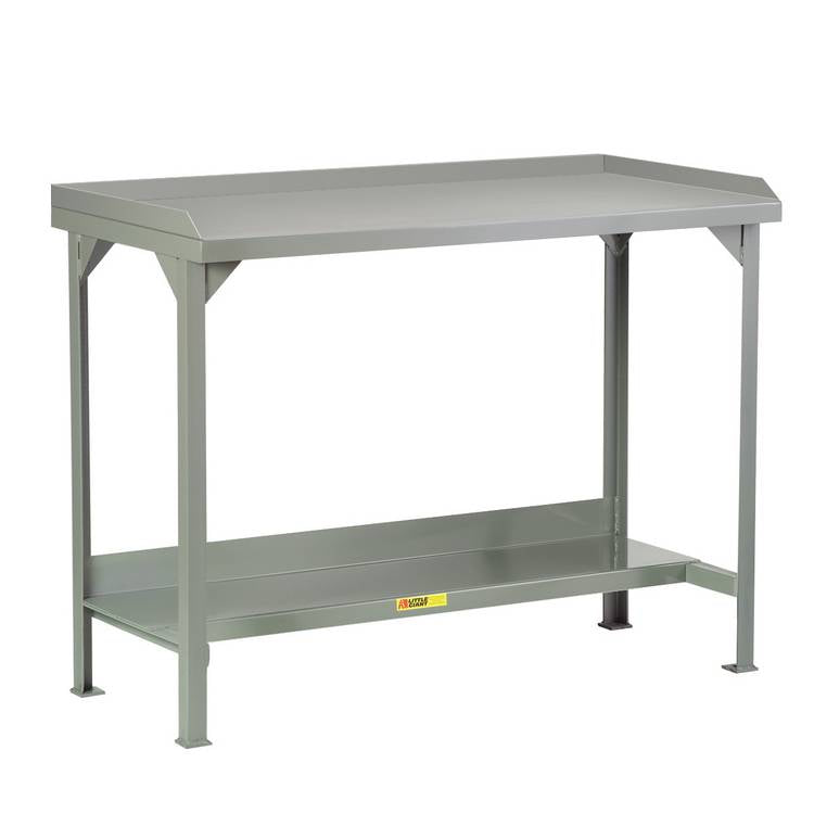 Welded Steel Workbenches with Back Stops - Model WSL2244836