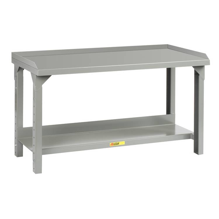 Welded Steel Workbenches with Back Stops - Model WSL23660AH