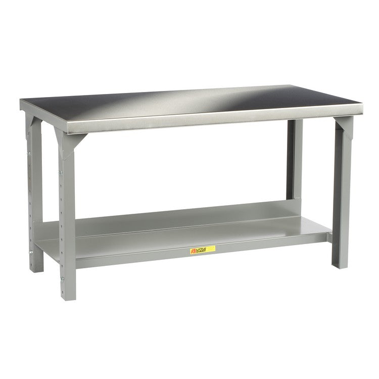 Little Giant Adj Stainless Steel Top Welded Workbench - Model WSS2-3060-AH