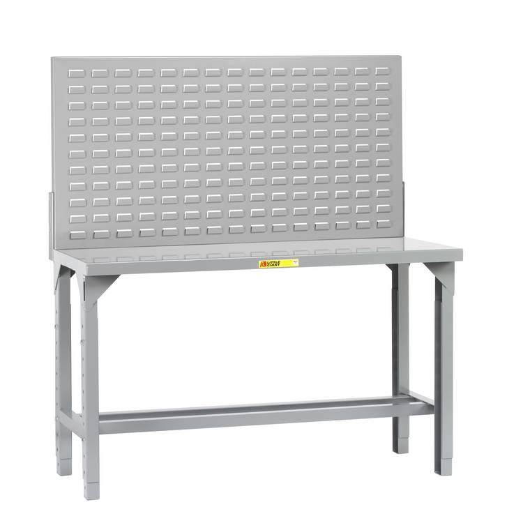 Adjustable Height Welded Workbench - Model WST13048AHLP